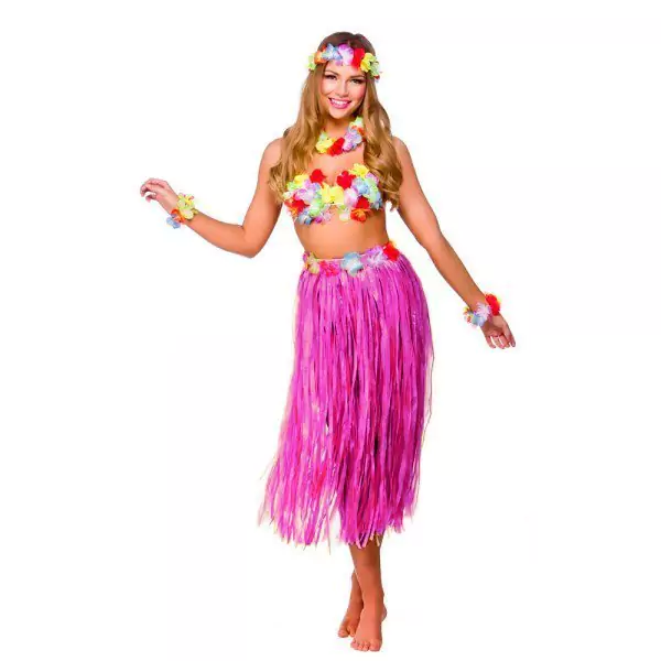 image of hawaiian costume